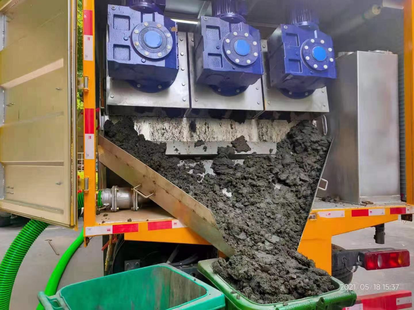 安居化粪池清掏城市维护站-泥浆净化干湿分离处理